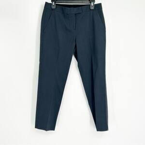 Theory Blue Skinny Ankle Trousers Size 8
